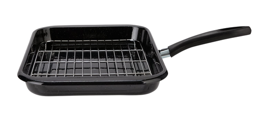 Argos Home Rectangualr Enamel Grill Pan