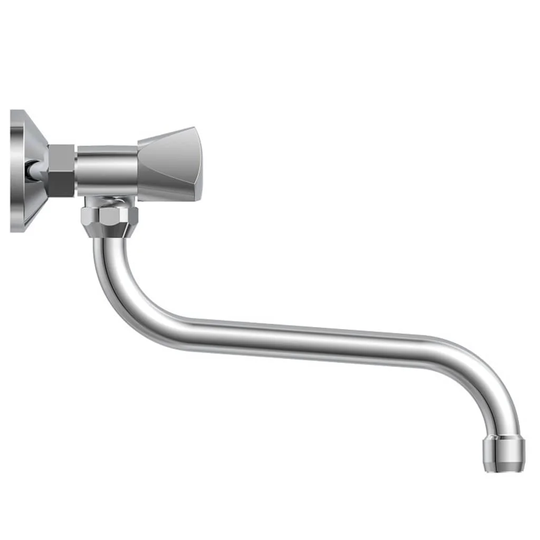 Schütte 2-Handle Wall Sink Mixer Cesti Chrome