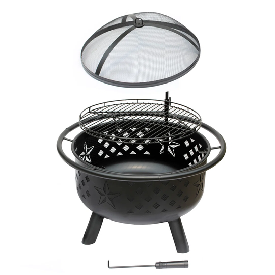 Crossfire Deluxe Garden Firepit