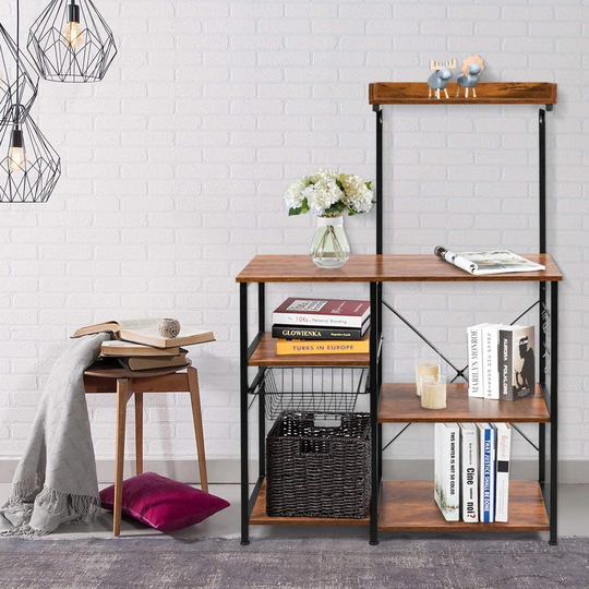 Busina 138Cm 5 Shelf Shelving Unit