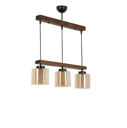 Weakley 3 - Light Kitchen Island Cylinder Pendant