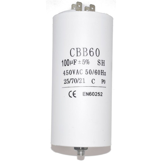 Universal 100UF Microfarad Appliance Motor Start Run Capacitor