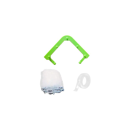 Amusingtao Kitchen Sink Drain Strainer,Triangle Tri-Holder Filter,Strainers Corner Bag, Hanging Mesh Net Bags, Leftovers Filter Basket Fine