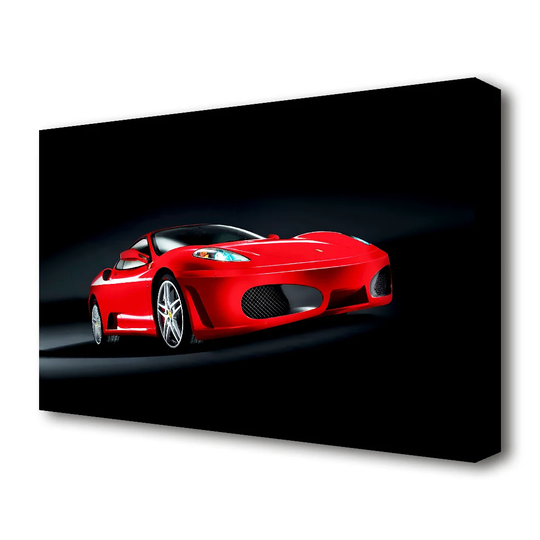 Ferrari F340 Grill Shot - Photograph Print on Canvas