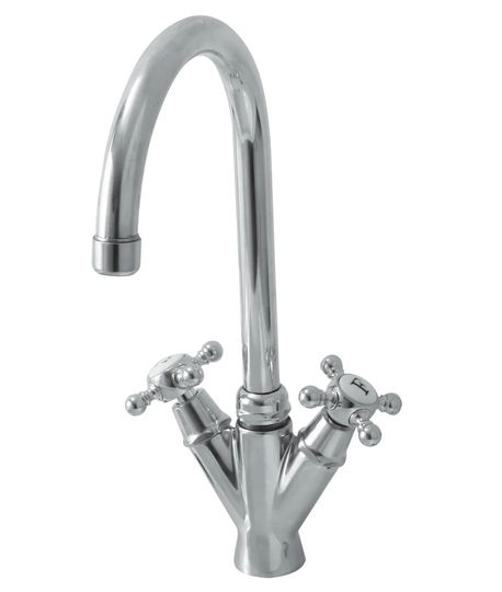 Retro Monobloc Basin Mixer with Waste