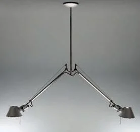 Tolomeo Due Bracci 2-Light Kitchen Island Pendant