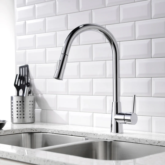 Freelon Pull Out Single Lever Monobloc Tap with Spray