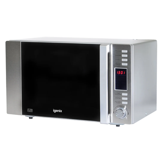 30L 900W Digital Combination Microwave in Stainless Steel