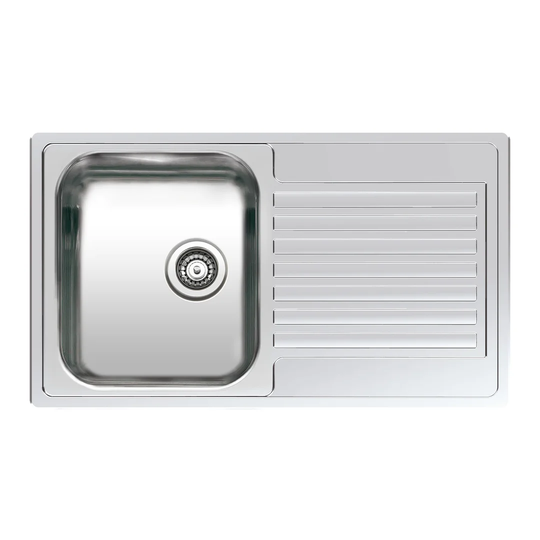 Centurio Single Bowl Inset Kitchen Sink