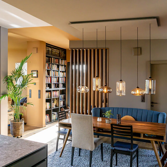 Gaillac 5 - Light Kitchen Island Cylinder Pendant