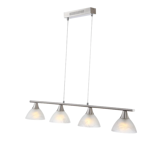 Lunenberg 4 - Light Kitchen Island Dome LED Pendant