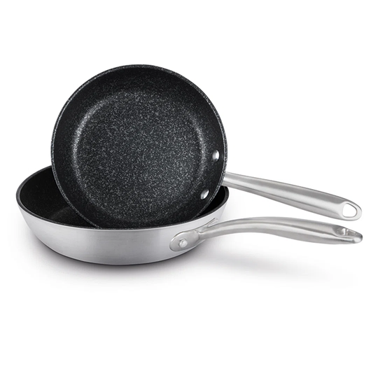 Prestige - Scratch Guard - Twin Pack Frying Pan - 29/25Cm - Stainless Steel - Scratch Resistant - Induction Suitable - Dishwasher And Oven Safe