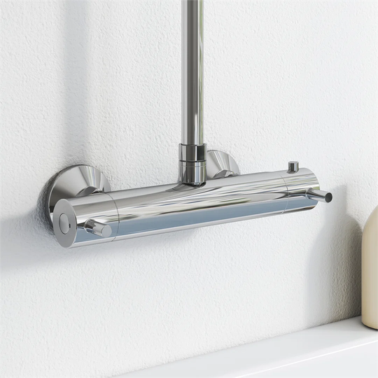 Emke shower thermostat for shower system chrome