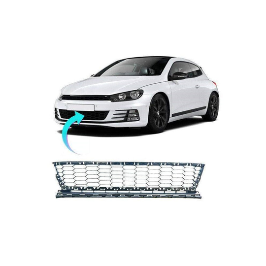 VW Scirocco 2014-2017 Front Lower Centre Bumper Grille Honeycomb