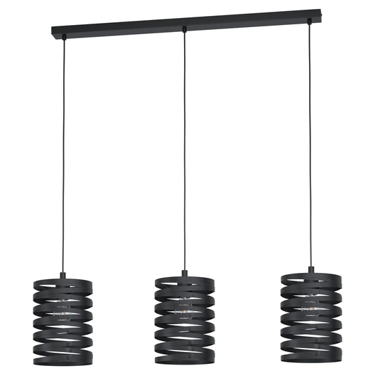 Capulet 3-Light Kitchen Island Linear Pendant