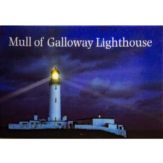 Scotland Mull Of Galloway Lighthouse Moving Fridge Magnet 3D Hologram Effect