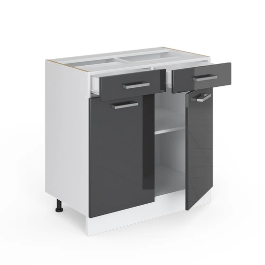 Lacci Module 5 + front anthracite HGL + worktop
