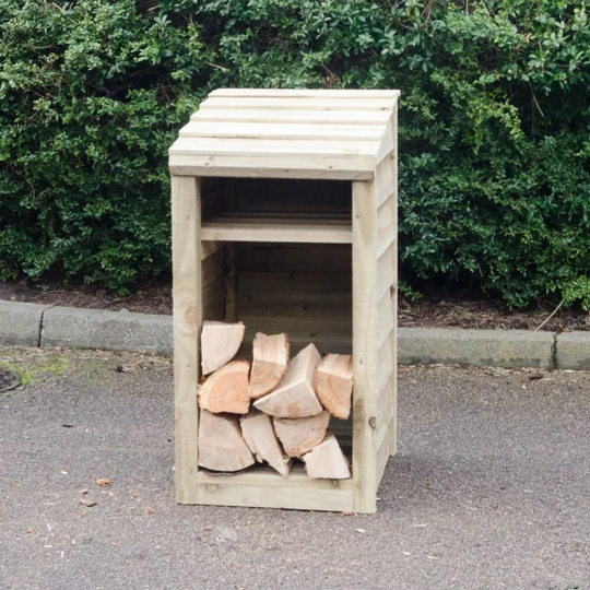 Narrow 1Ft. x 2Ft. Wood Log Store