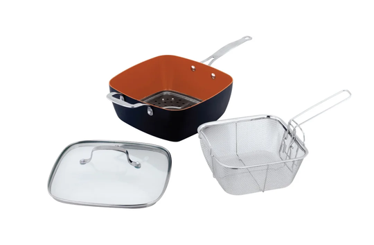Kupferberg Stainless Steel Frying Pan with Lid