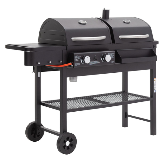 Premium Dual Fuel Charcoal & Gas Combi BBQ