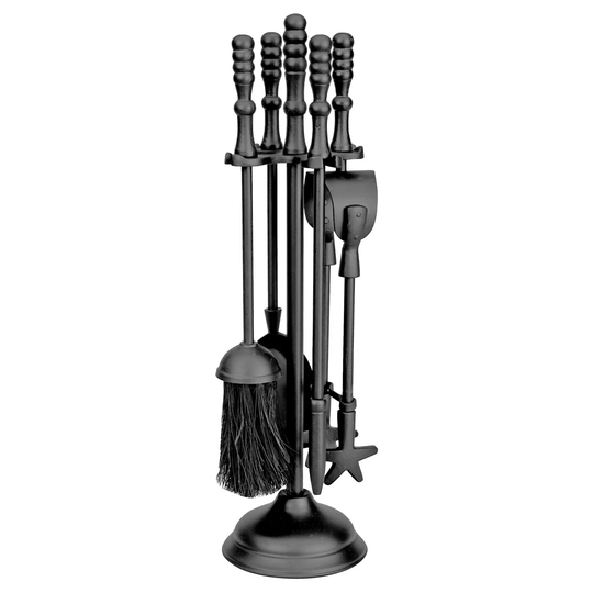 Picador 5 Piece Steel Fireplace Tool Set