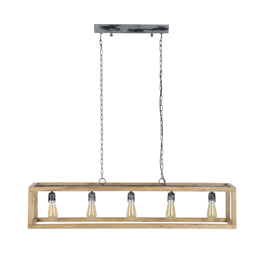 Eggers 5-Light Kitchen Island Pendant
