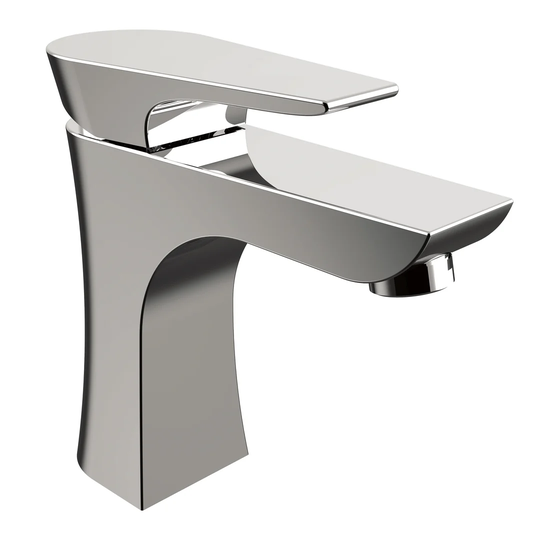 Hourglass Deck Mounted Bath Filler