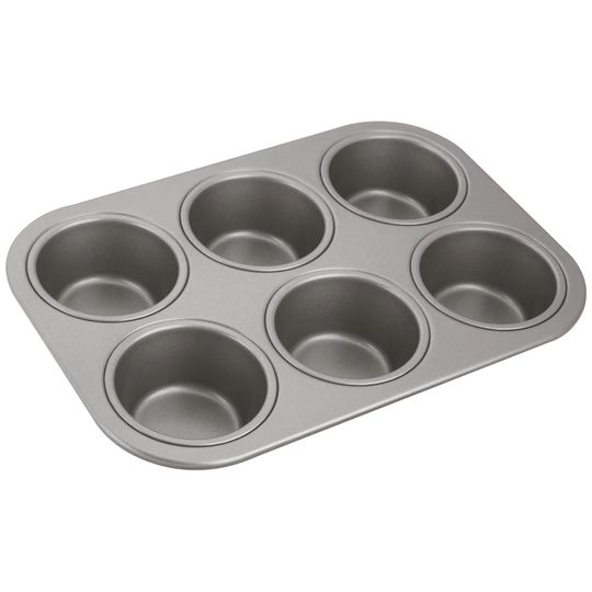 Judge Bakeware, 6 Cup Non-Stick Cupcake/Muffin Tin, Cup Size 7 x 3cm