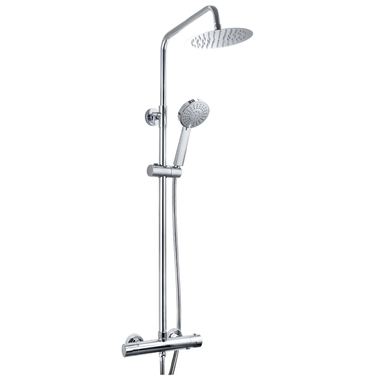Bustos Thermostatic Shower with Dual Shower Head