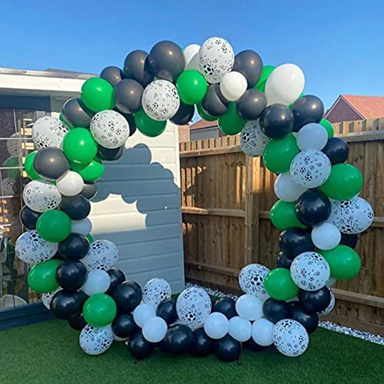 94 Piece Football Party Balloon Arch Garland Kit