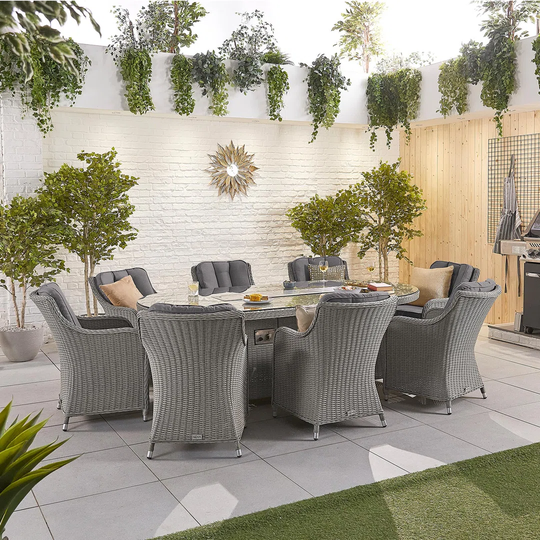 Allmond 8 Seater Dining Set