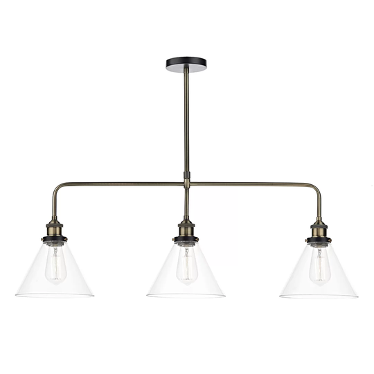 Schell 3 - Light Kitchen Island Pendant