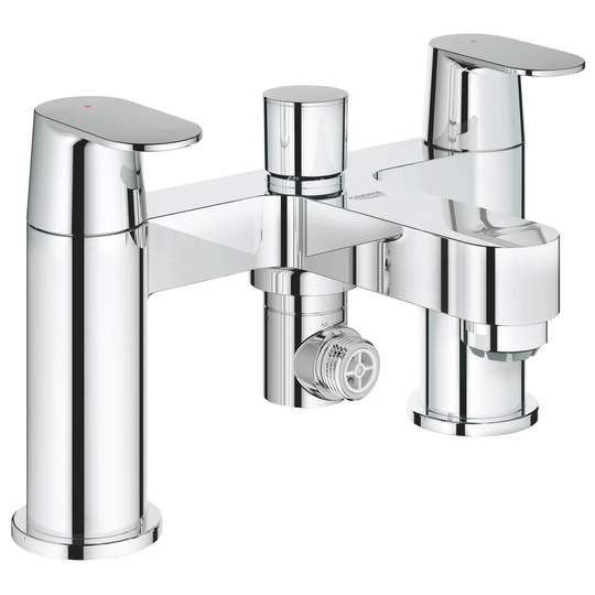 GROHE Eurosmart Cosmopolitan Two-handled Bath/Shower mixer ½" Chrome 25129000