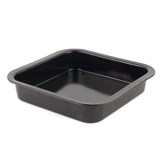 Nunn Romano Vitreous Enamel Square Baking Pan