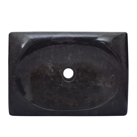 Traynor Marble Handmade Rectangular Bathroom Sink