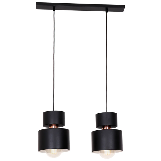 Clanton 2 - Light Kitchen Island Drum Pendant