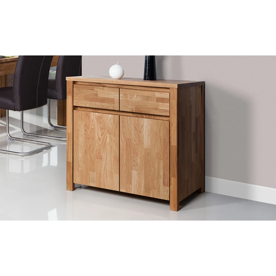 Fugate 80 Cm Wide 2 Drawer Solid Wood Sideboard