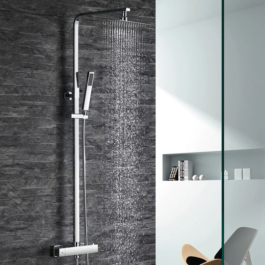 Buteau Mixer Shower with Handheld Shower Head