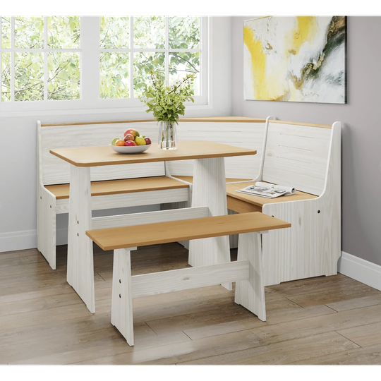 Pirkle Pine Solid Wood Dining Table