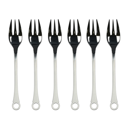 Gense Pantry cake forks 6-pack Stainless steel