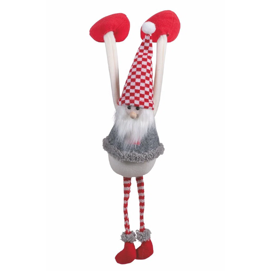 3 Piece Trendy Christmas Santa Hanging Figurine Ornament Set