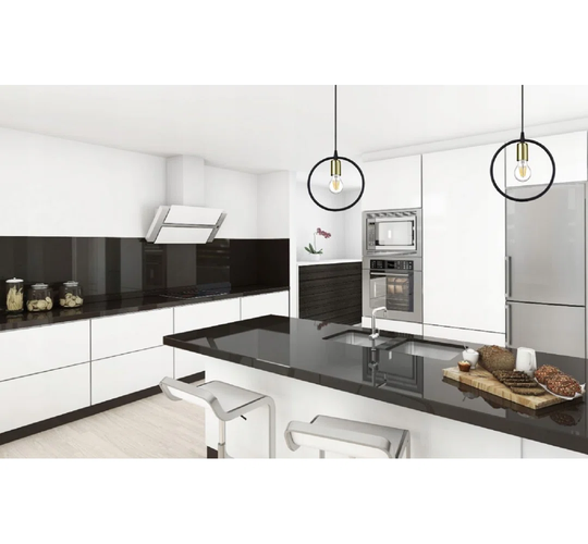 Elegant Hanging Lamp RING Designed In A Modern Style.