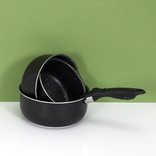 Zeigler Stone Effect 3 Piece Frying Pan Set