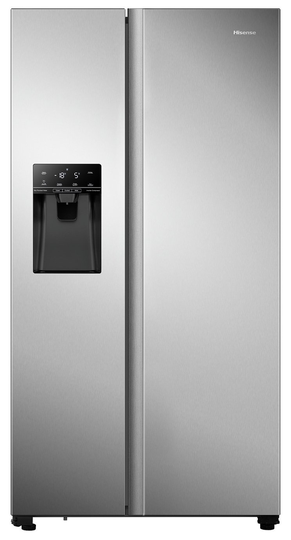 Hisense RS694N4TCF American Fridge Freezer - Stainless Steel