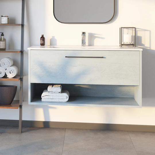 Chevi 1200m Wall Hung Single Vanity Unit