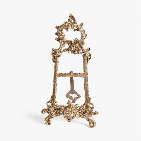Brass Easel / Picture Frame 9"