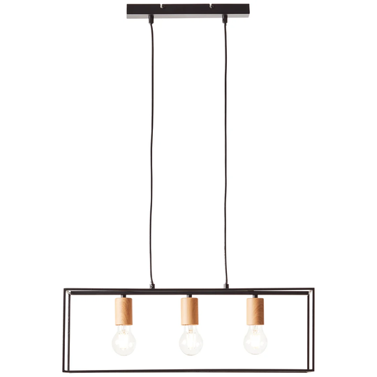 Lakey 3-Light Kitchen Island Linear Pendant