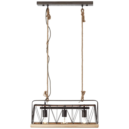 Robs 3-Light Kitchen Island Pendant