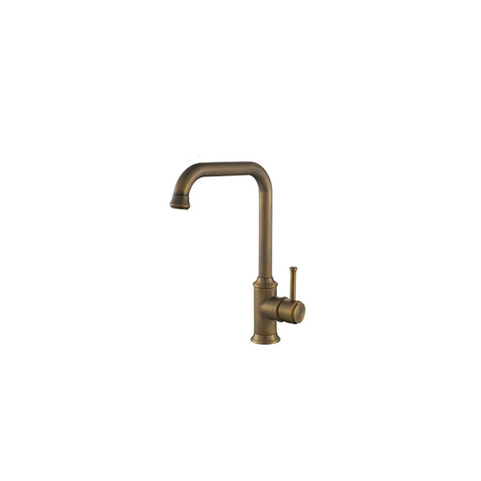 Hiendure® Antique Brass Finished Antique Kitchen Sink Tap with Swivel Spout