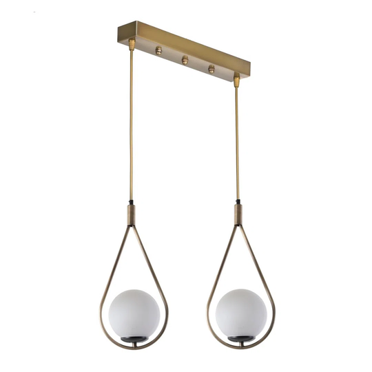 Barclay 2 - Light Kitchen Island Teardrop Pendant